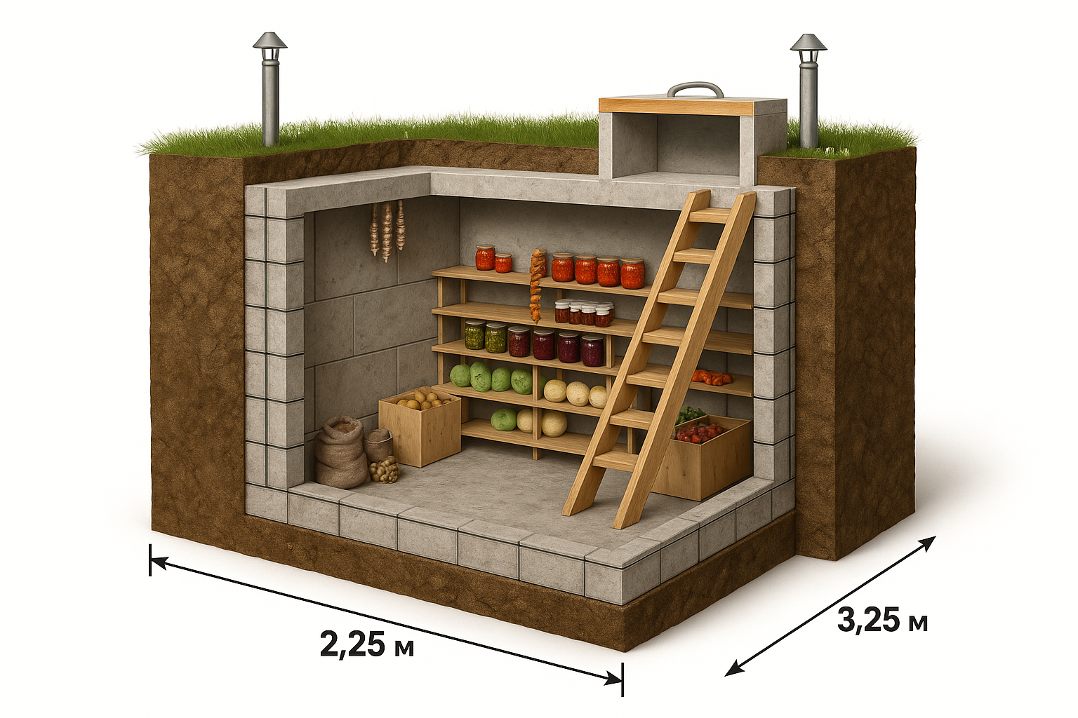 Железобетонные погреба