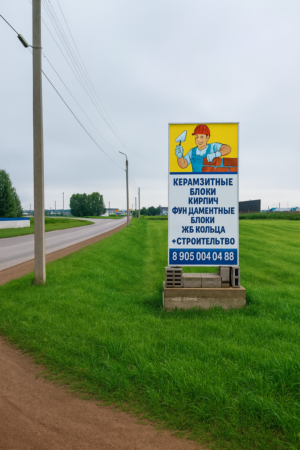 Предорожный баннер Цеха ЖБИ